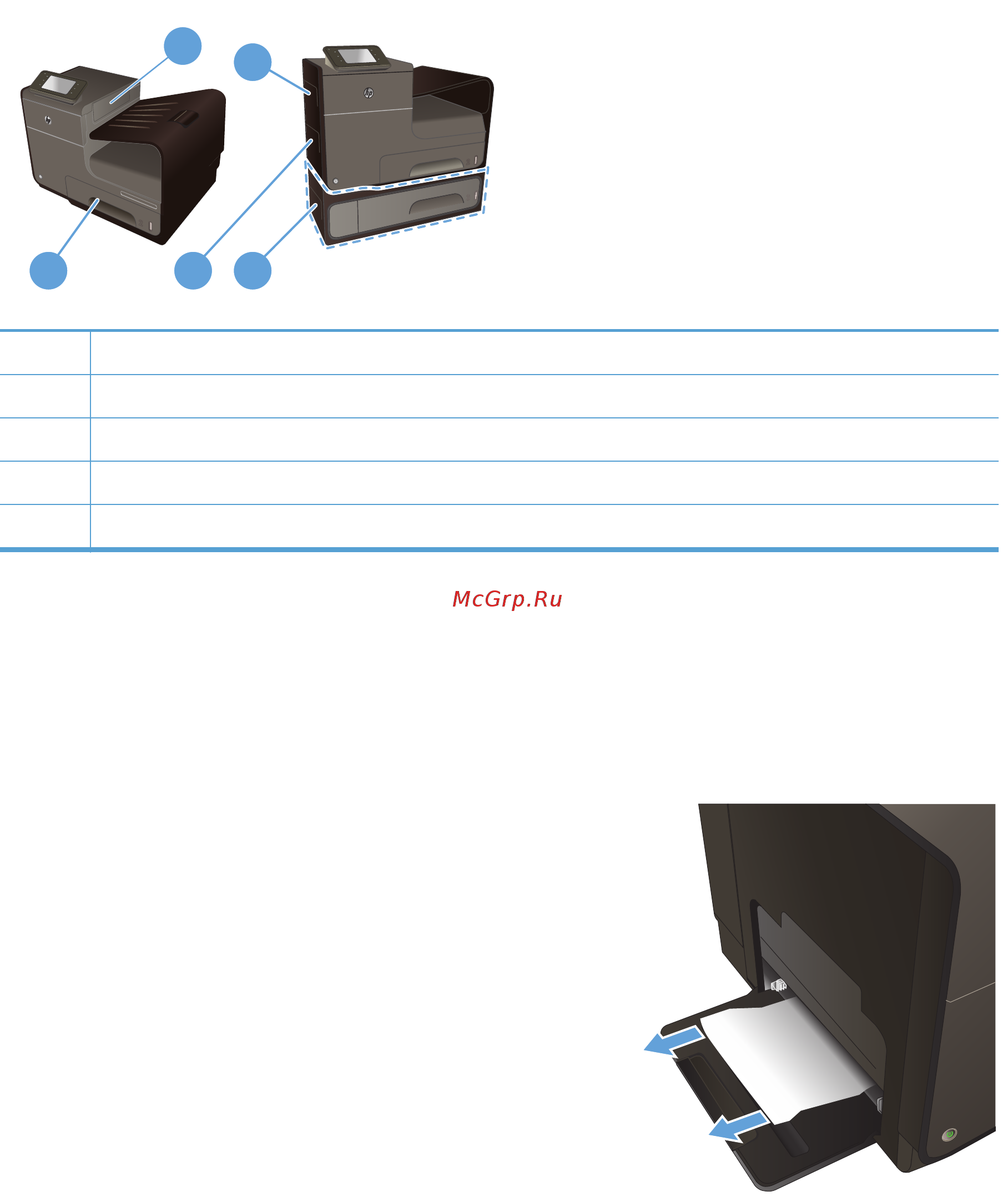 HP Officejet Pro X451dw Printer [159/252] Устранение замятий