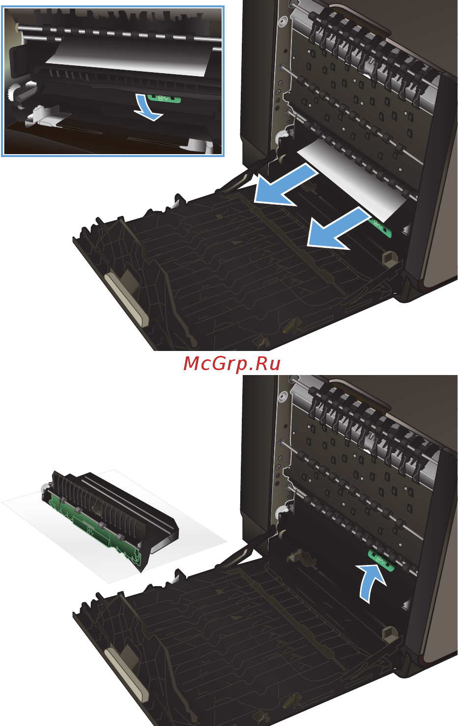 HP Officejet Pro X451dw Printer Инструкция по эксплуатации онлайн [161/252] 94291