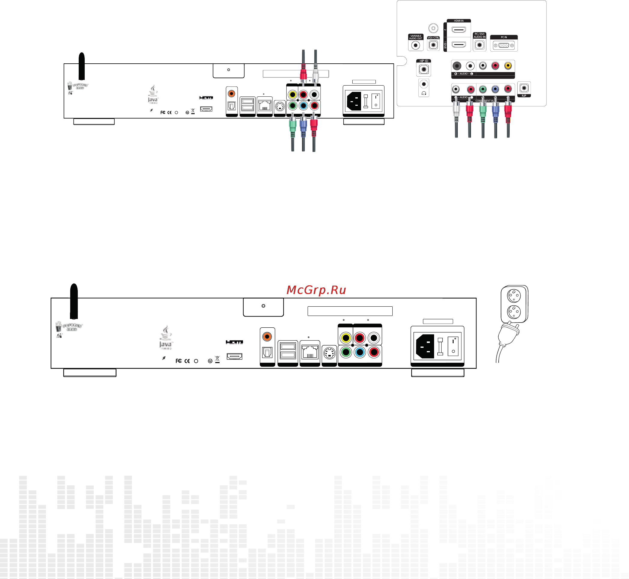 Popcorn Hour C-300 [10/81] Connecting to component tv