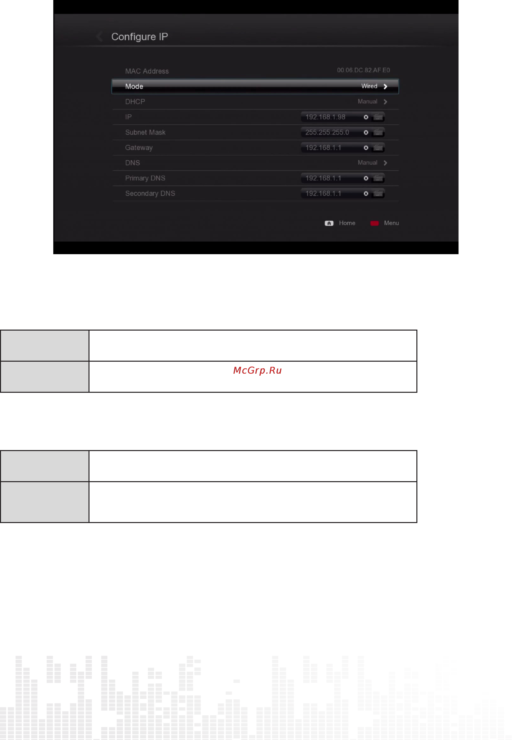 Popcorn Hour C-300 [26/81] Network configure ip