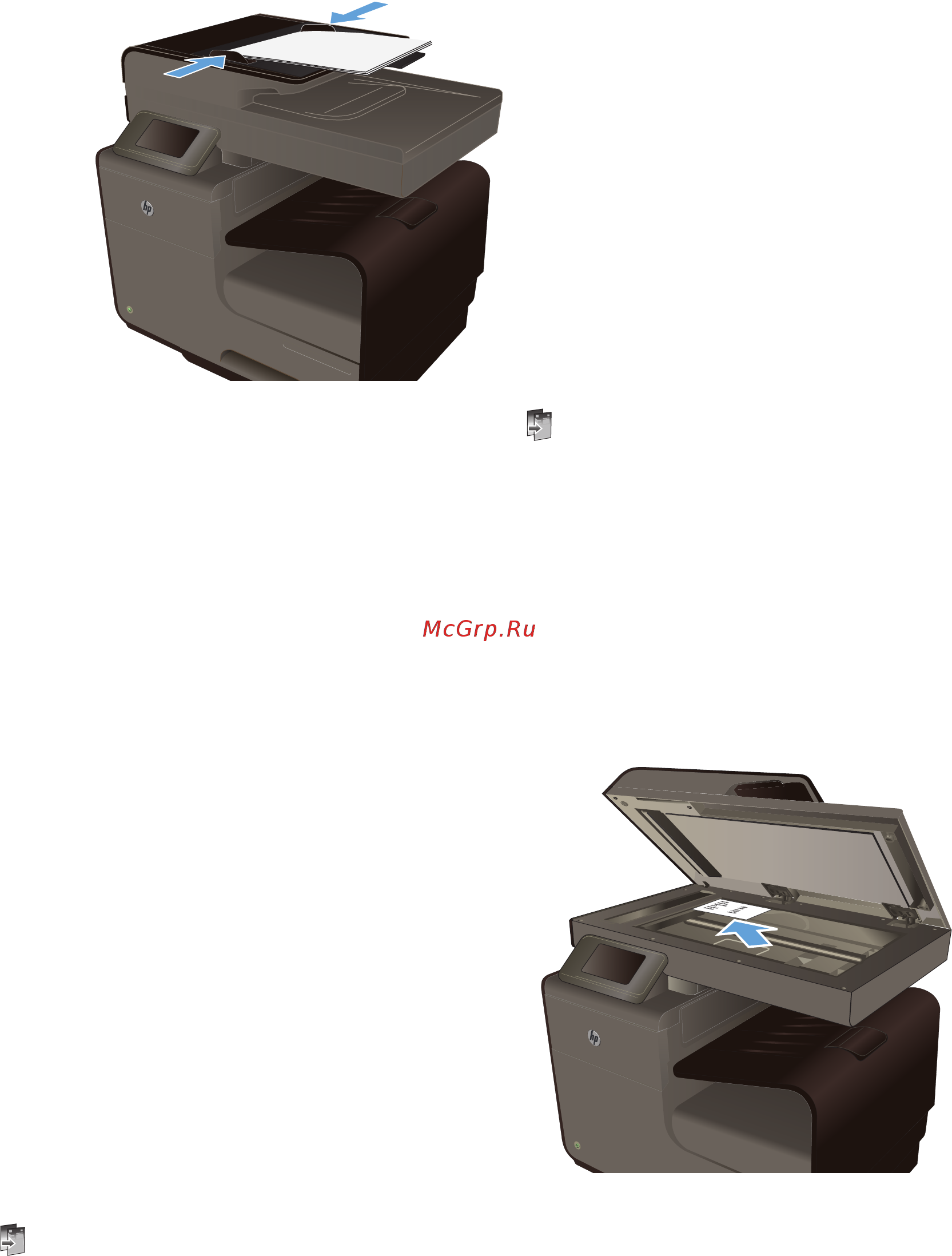 HP Officejet Pro X476dw MFP [125/286] Копирование удостоверений личности