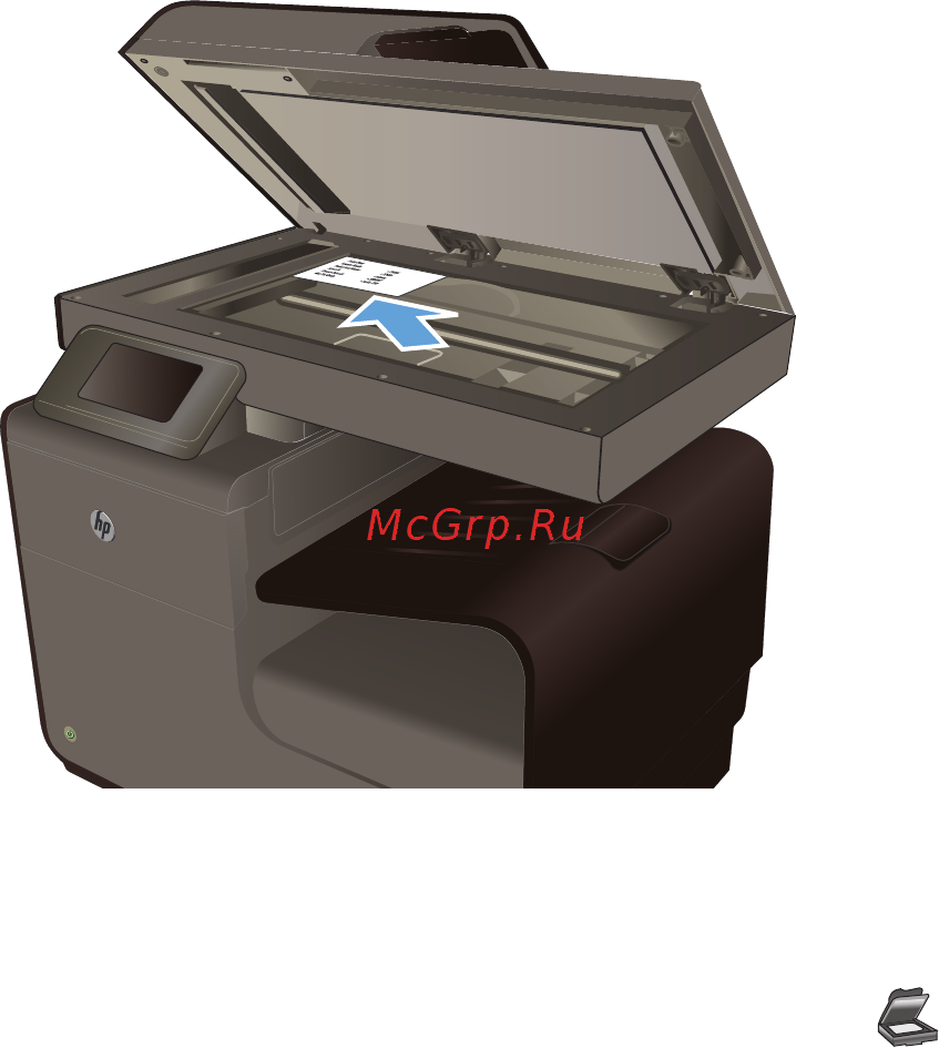 HP Officejet Pro X476dw MFP [139/286] Сканирование фотографии на usb устройство