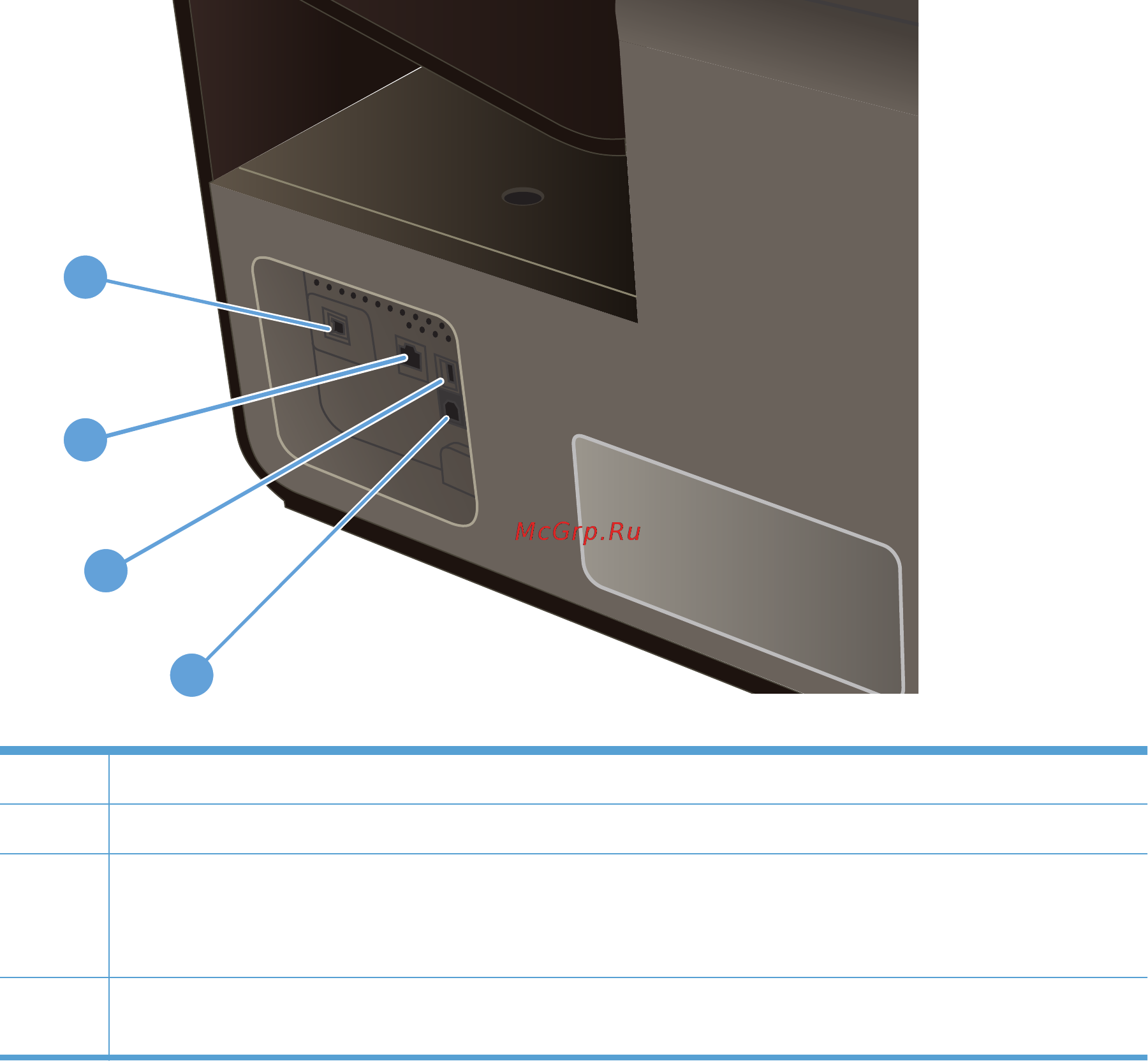 HP Officejet Pro X476dw MFP [23/286] Откройте дверцу картриджа для просмотра серийного номера и номера модели устройства
