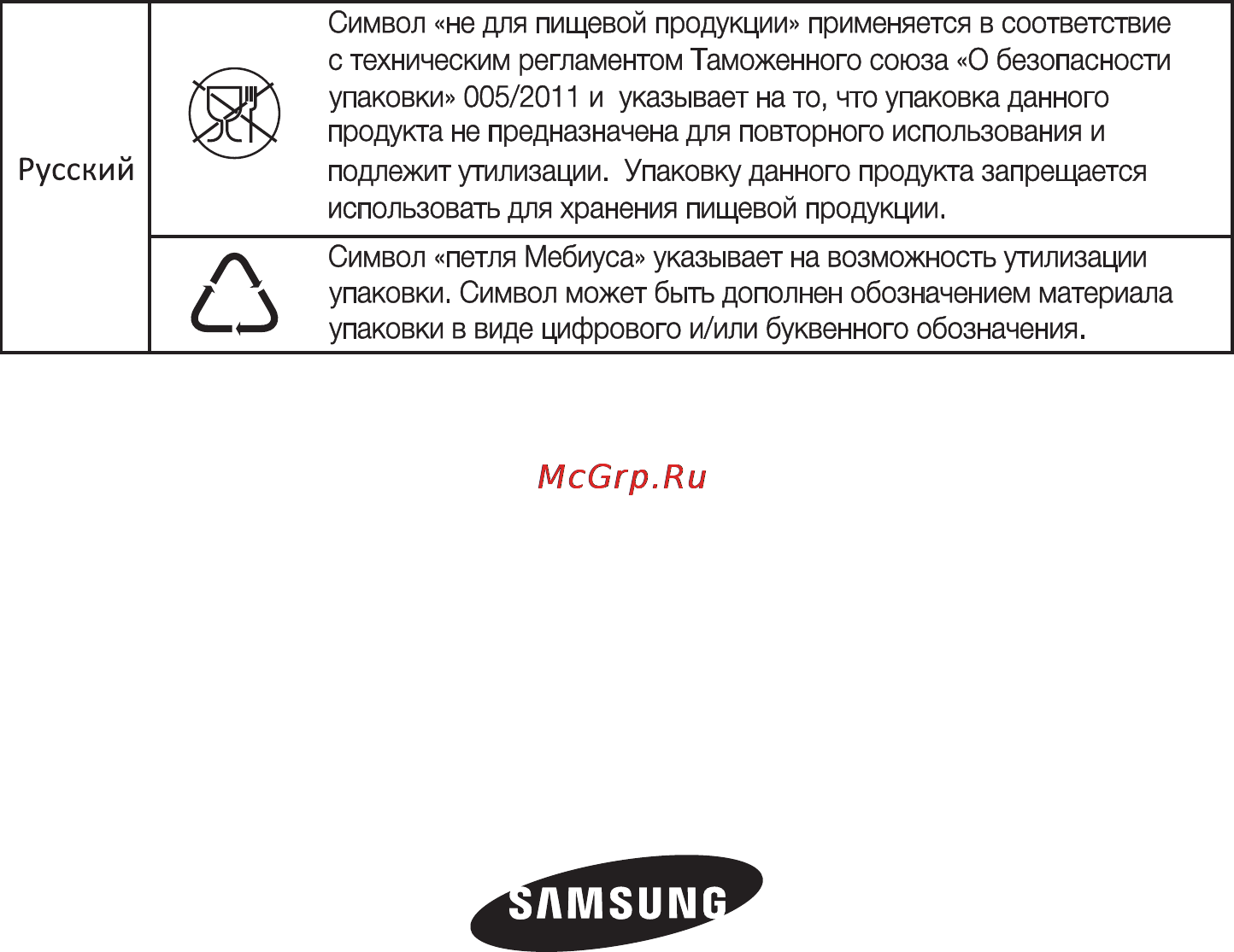 Samsung SC07F80UC Инструкция по эксплуатации онлайн [24/96] 94298