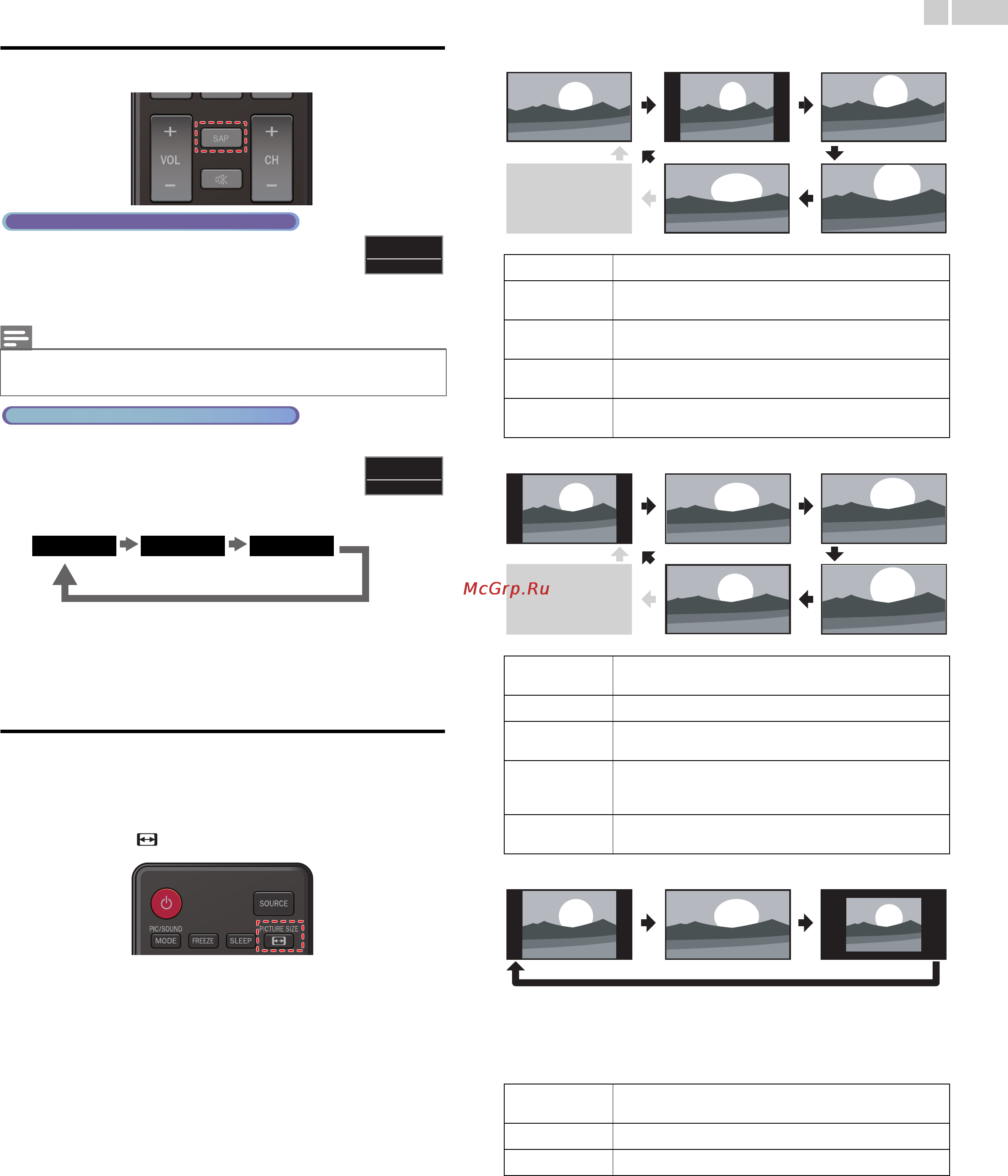 Funai LF320FX4F [18/38] Switching audio mode