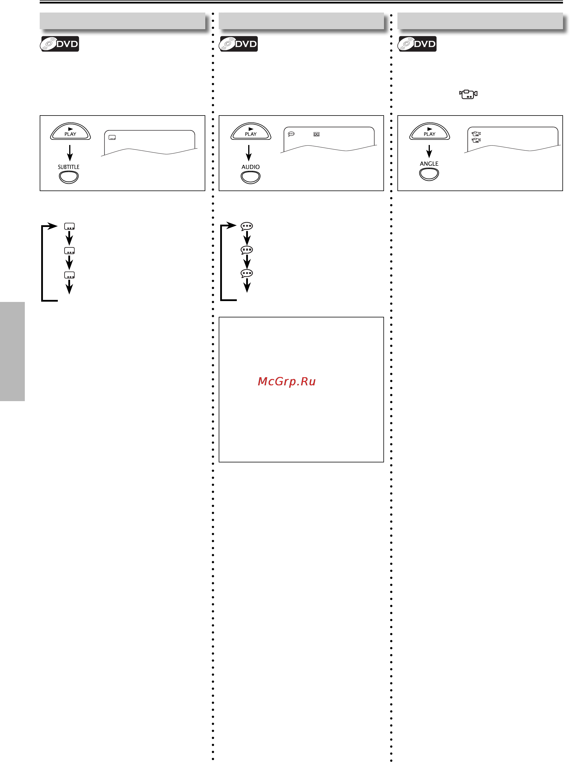 Funai DP170FX4 [14/23] Special settings