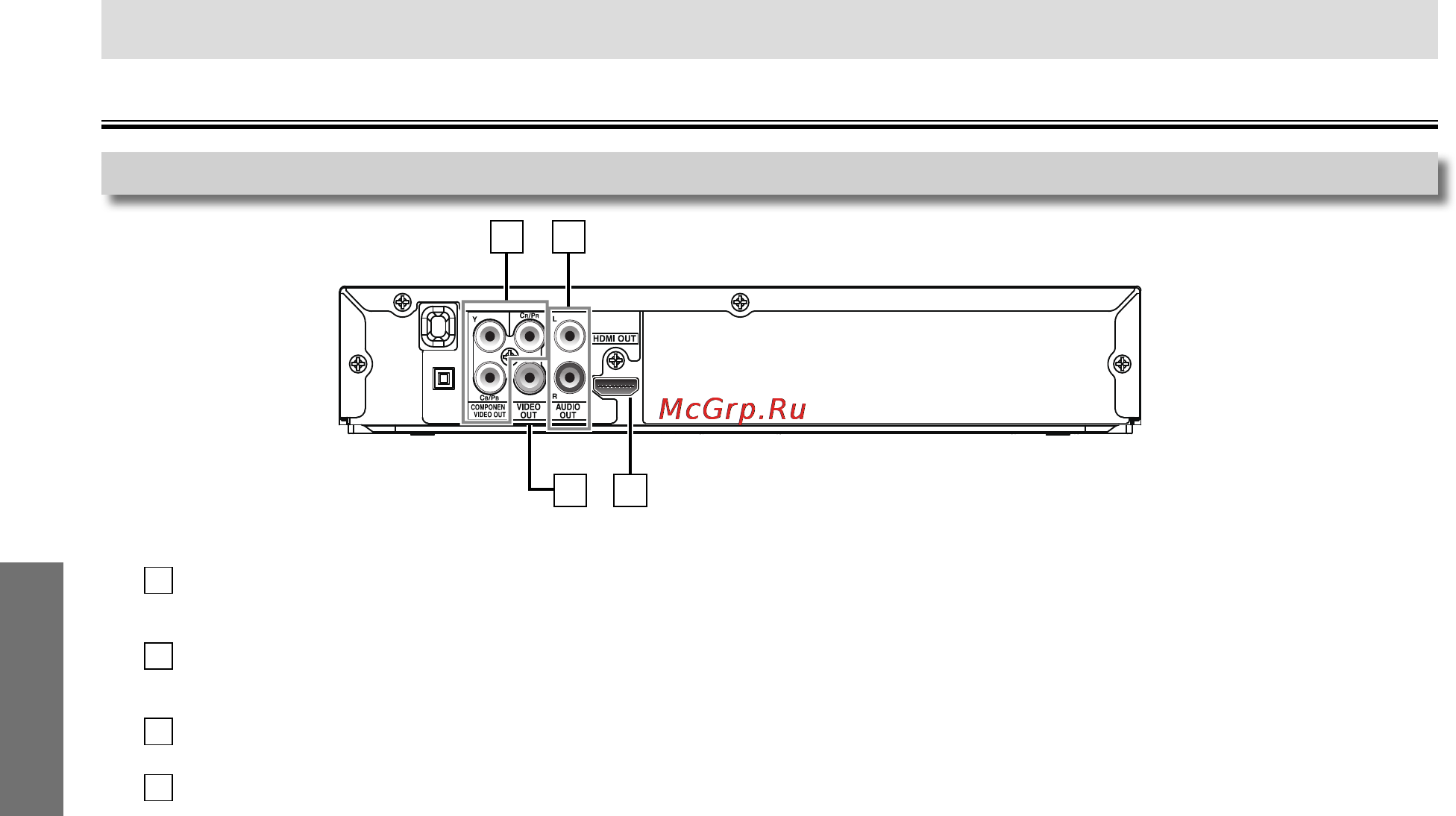 Funai DP170FX4 [6/23] Connections