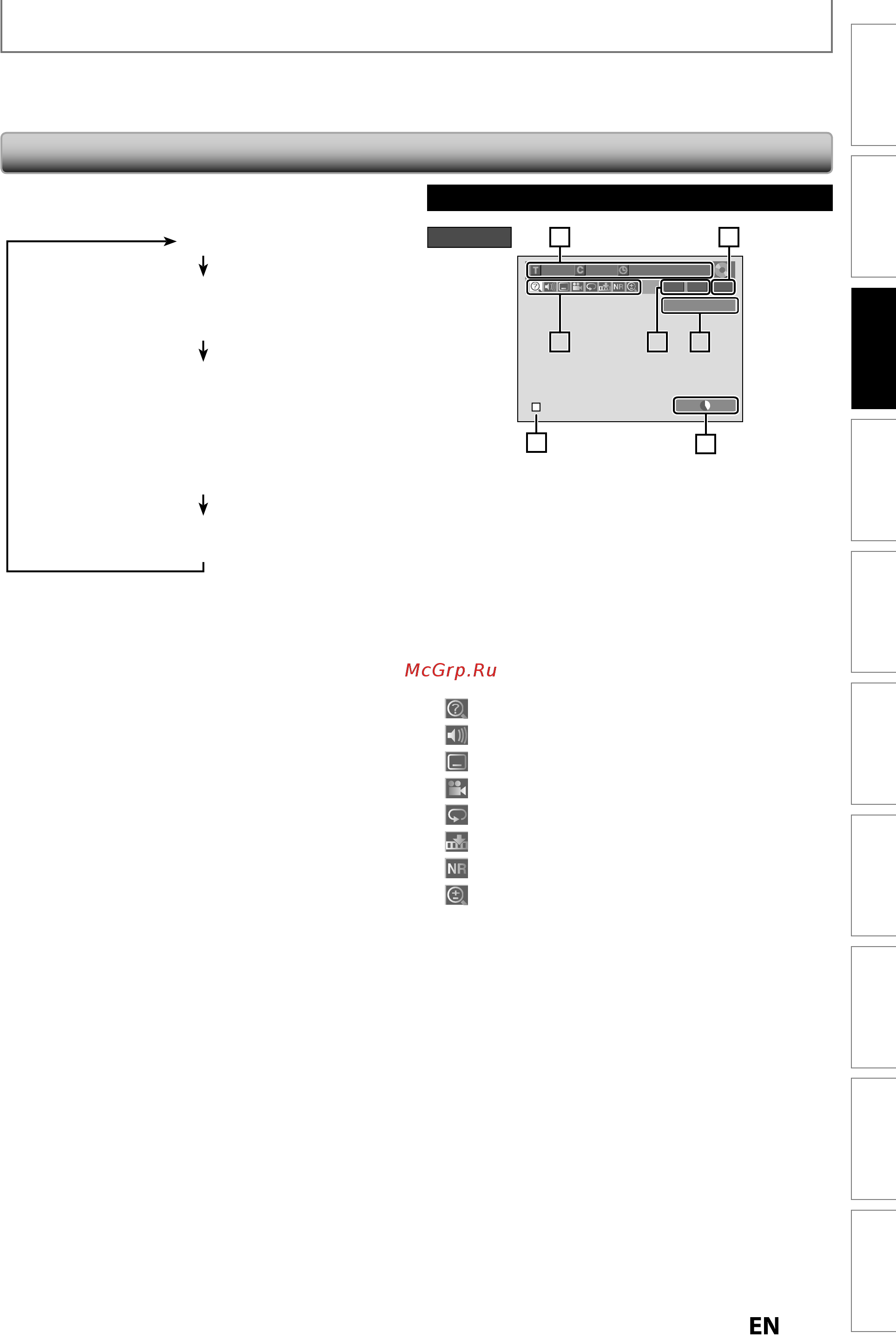 Funai ZV427FX4 [21/96] Guide to on screen display menu