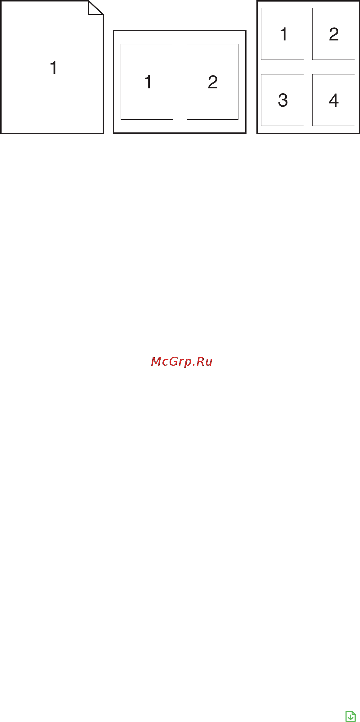 HP LaserJet Pro CP1025nw [35/198] Печать на обеих сторонах листа двусторонняя печать в mac