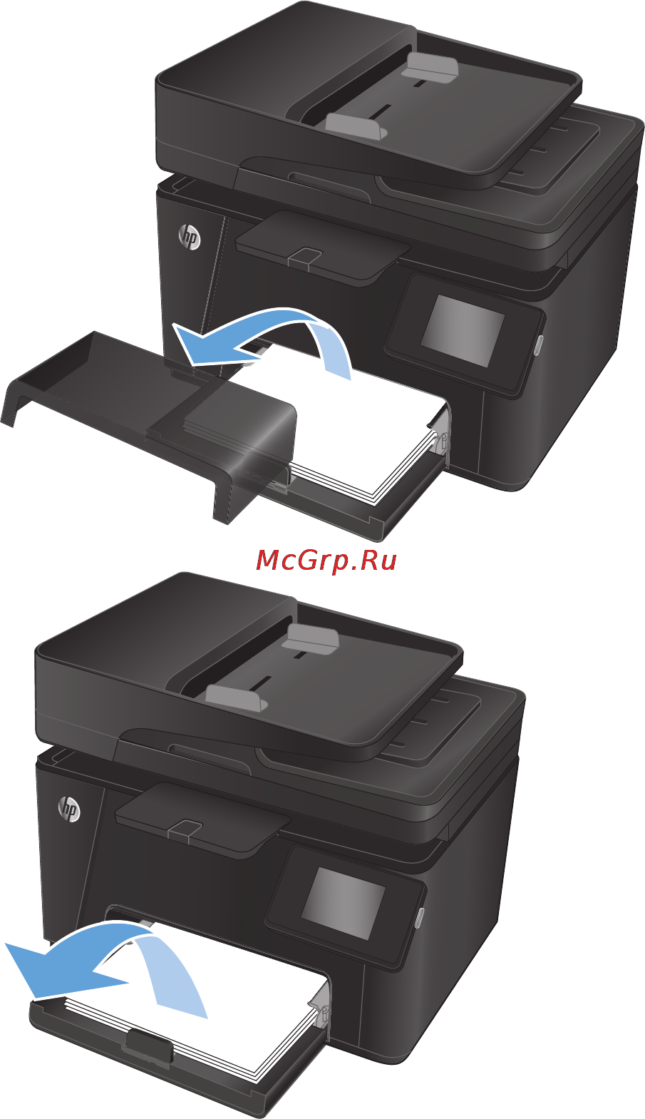 HP LaserJet Pro M176n [89/130] Устранение замятий в подающем лотке