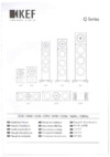 Kef Q500 Black Инструкция по эксплуатации