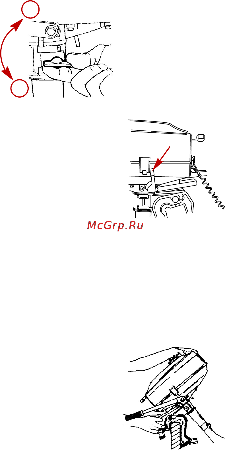 Mercury Marine ME 2.5 M [31/58] Наклон подвесного двигателя