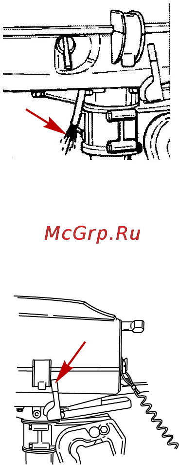 Mercury Marine ME 3.3 ML [38/58] Переключение передач модели с переключателем передач