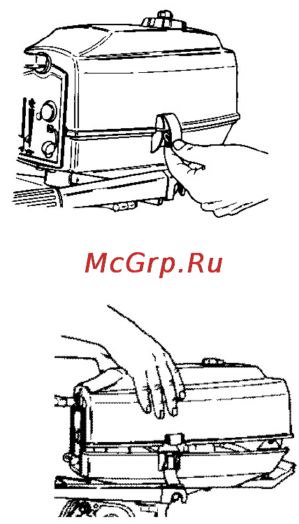 Mercury Marine ME 3.3 ML [43/58] Перед длительным хранением