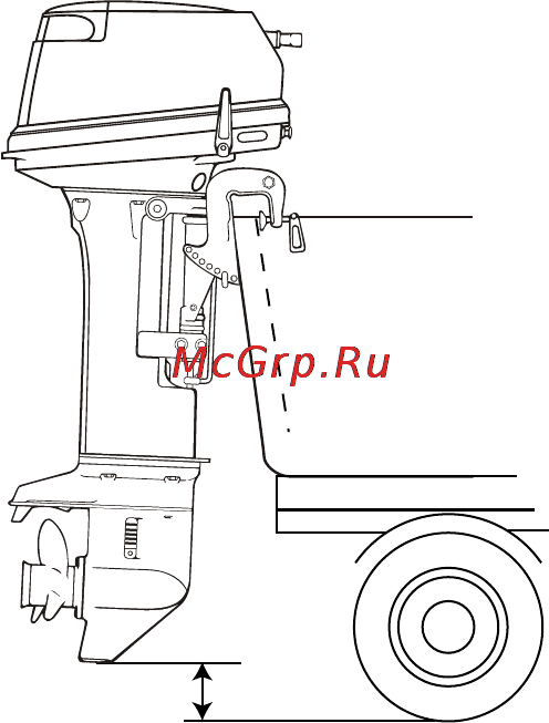 Mercury Marine ME 5 ML [31/71] Транспортировка