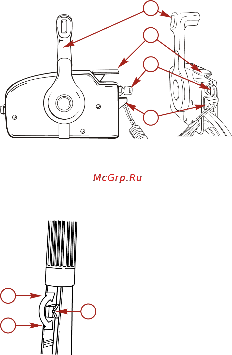 Mercury Marine ME 4 M [35/71] Характеристик и органы управления