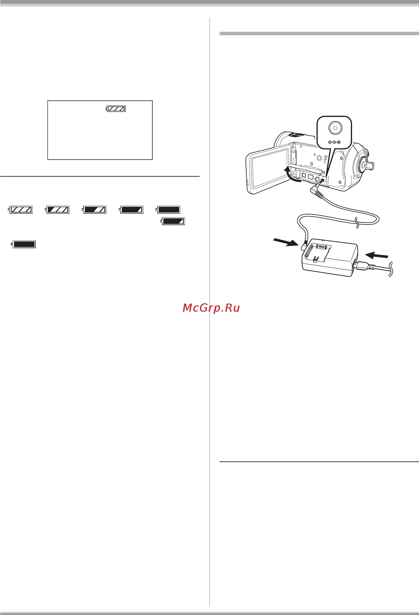 Panasonic HDC-SD1 [25/124] Connecting to the ac outlet