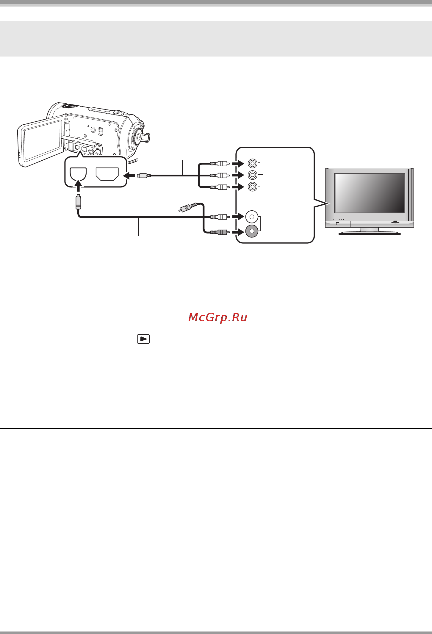 Panasonic HDC-SD1 [79/124] Connect this unit and a tv with the component cable supplied and the av cable supplied