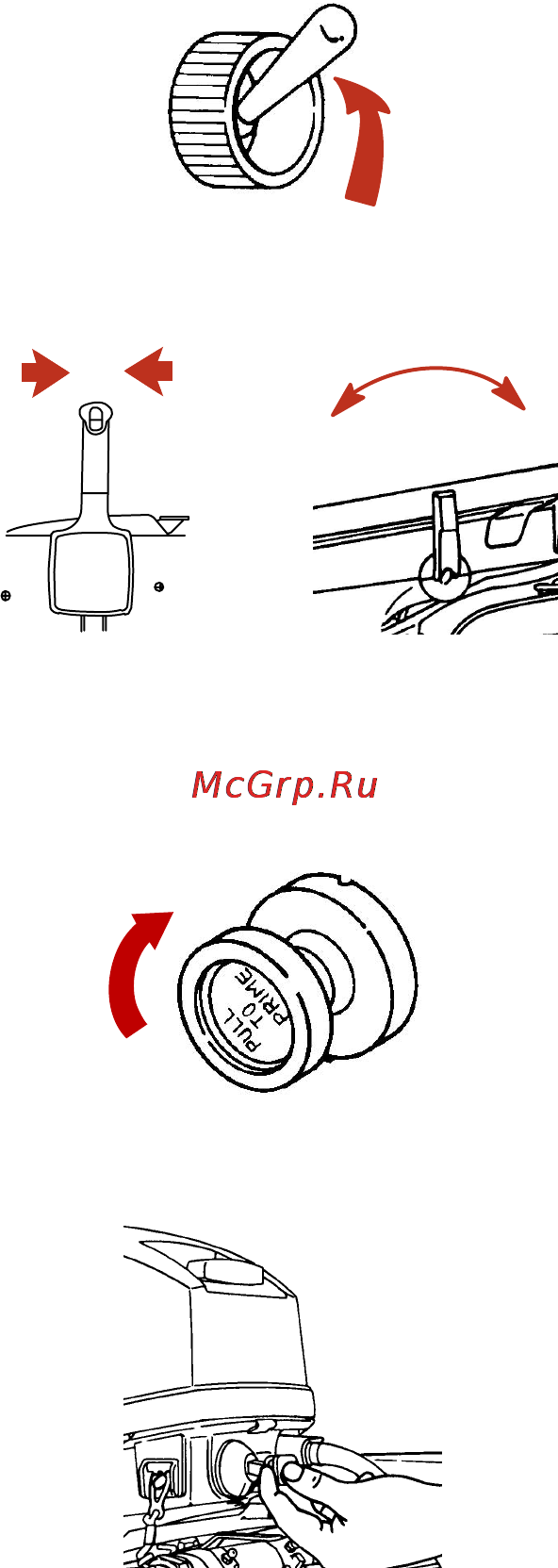 Mercury Marine ME 9.9 M [49/80] Эксплуатация