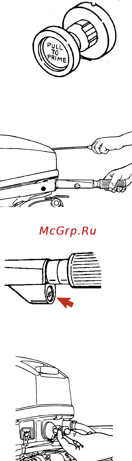 Mercury Marine ME 9.9 M [50/80] Эксплуатация