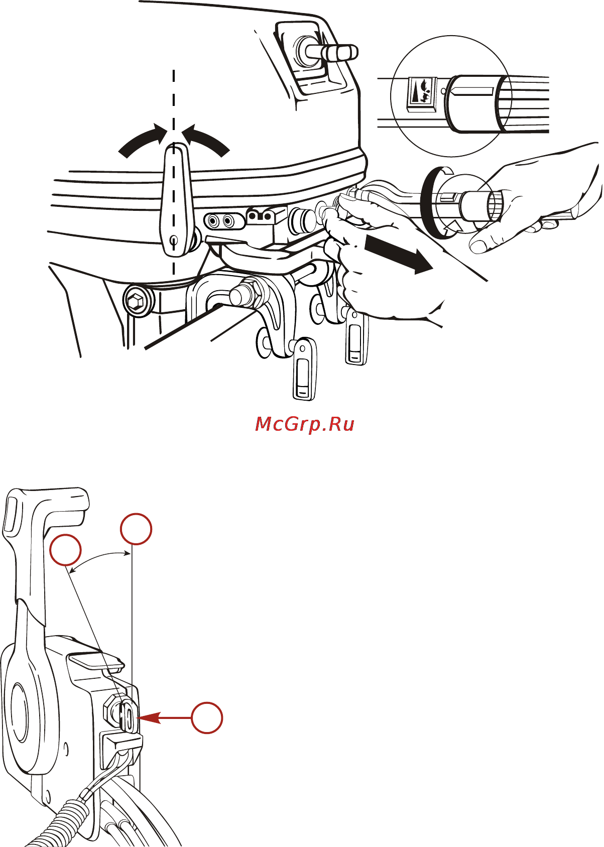 Mercury Marine ME 30 E [62/105] Эксплуатация