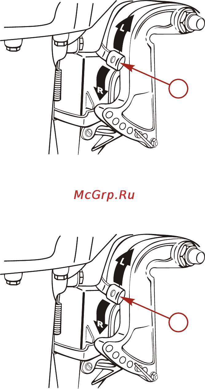 Mercury Marine ME 30 M [68/105] Остановка двигателя