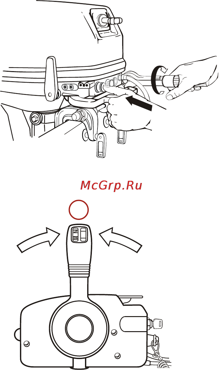 Mercury Marine ME 30 E [69/105] Эксплуатация