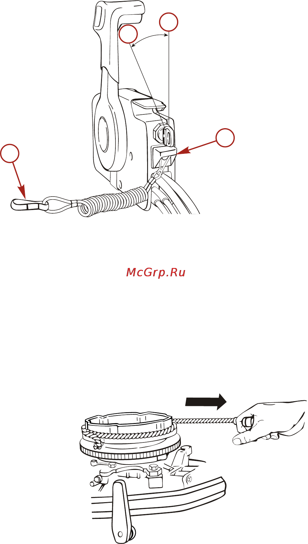 Mercury Marine ME 30 E [70/105] Аварийный запуск двигателя