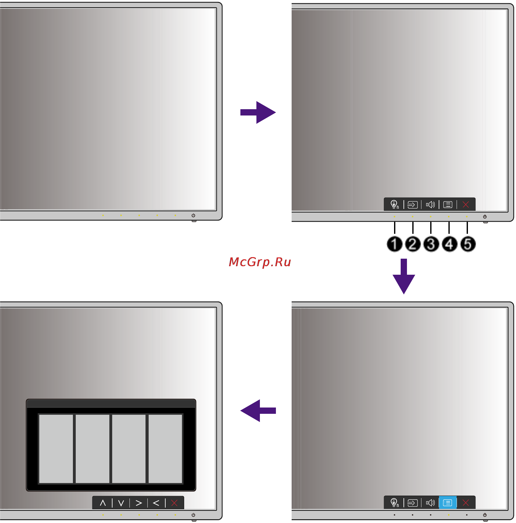 Benq EW2740L [23/44] Основные операции с меню