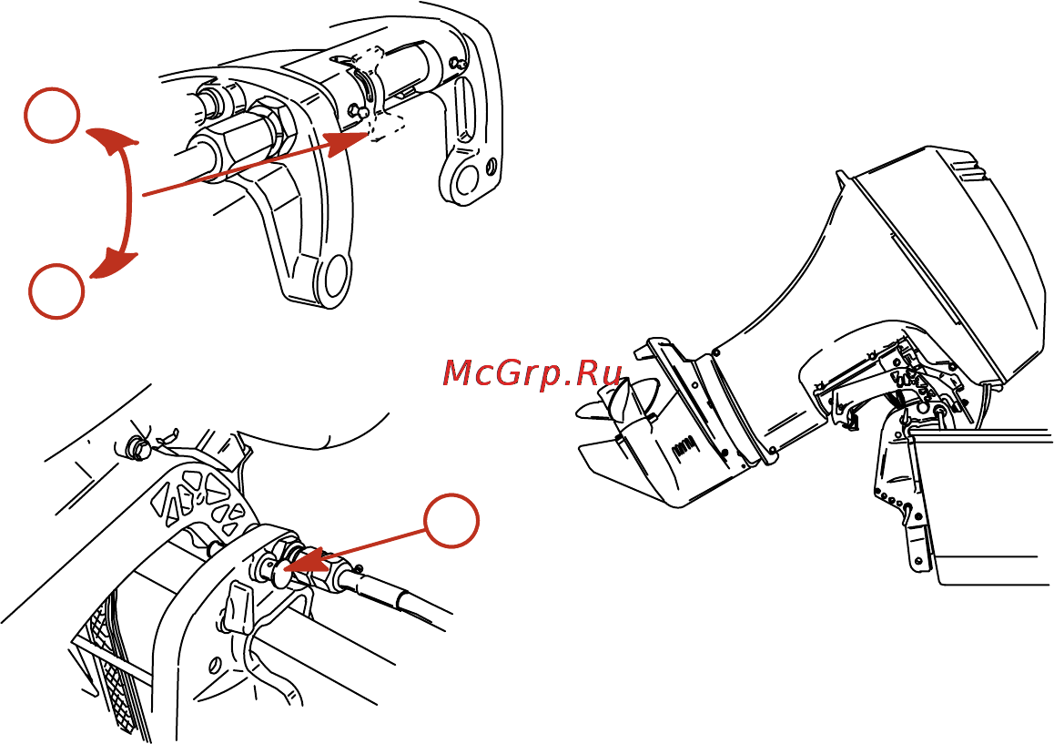 Mercury Marine ME 40 M Sea Pro [42/89] Возможности и устройства управления