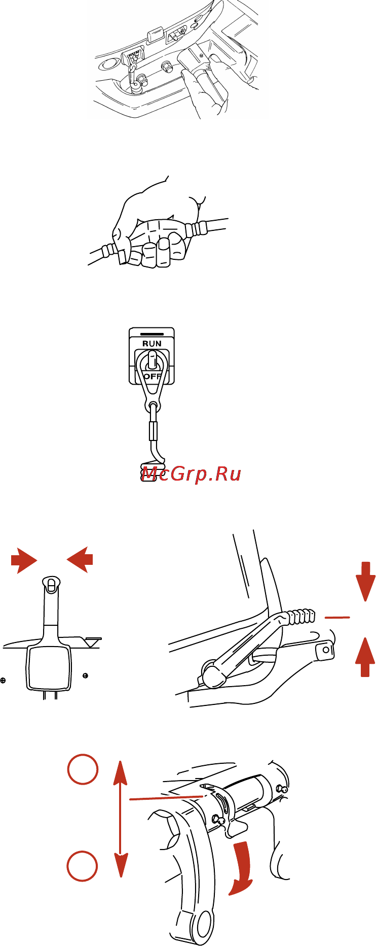Mercury Marine ME 40 M Sea Pro [58/89] Эксплуатация