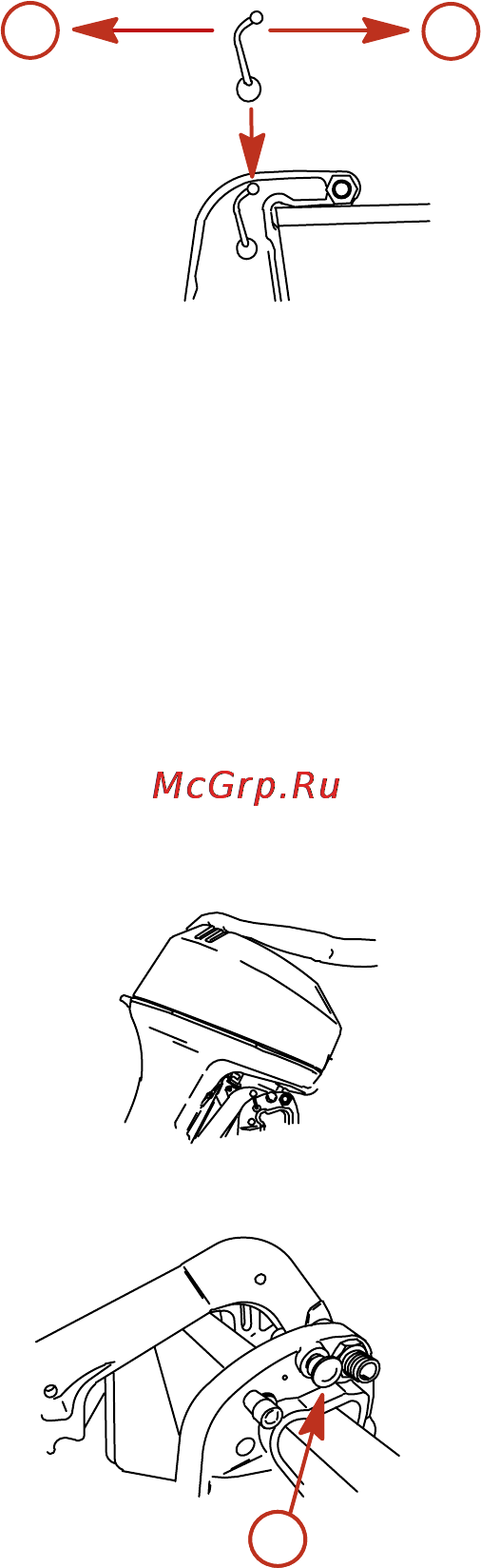 Mercury Marine ME 50 EO [41/83] Характеристики органы управления