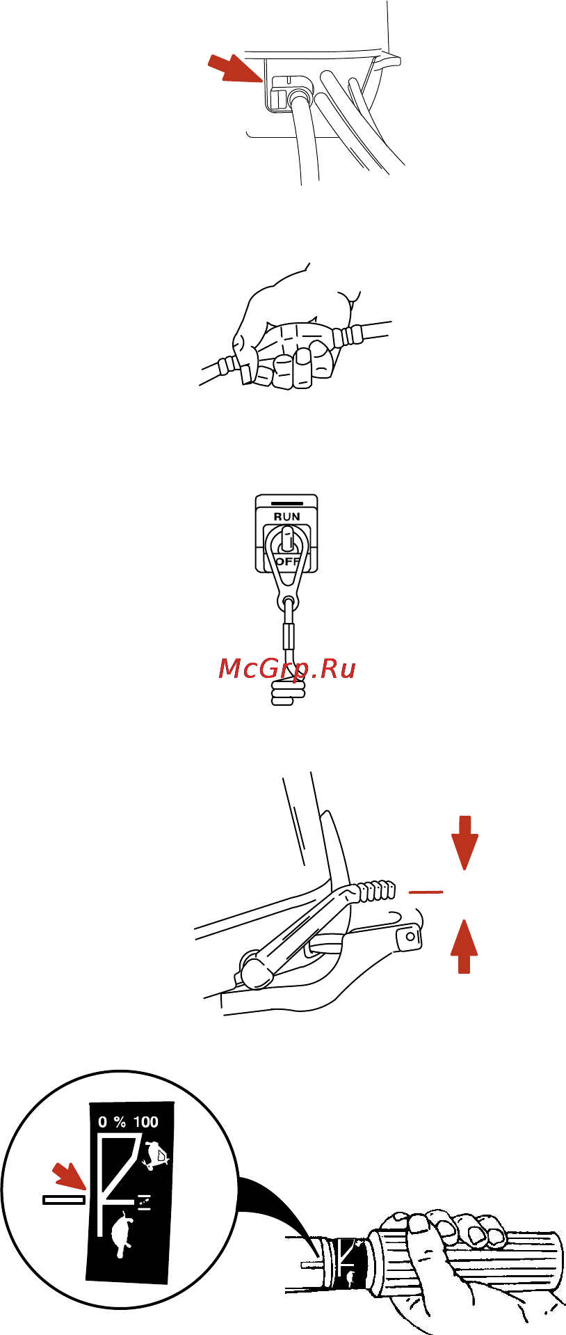 Mercury Marine ME 50 EO [54/83] Эксплуатация