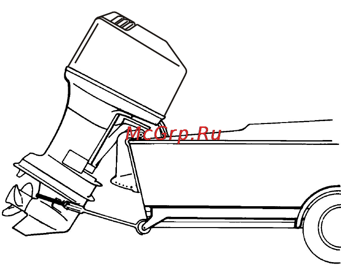 Mercury Marine ME 60 ELPTO BigFoot [32/83] Буксирование лодки с подвесным двигателем