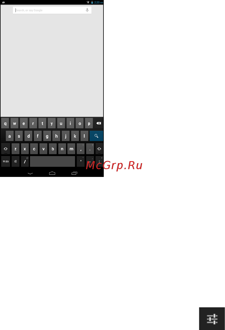 Acer ICONIA B1-710-83171G00nb NT.L2EEE.001 [17/54] Экранная клавиатура