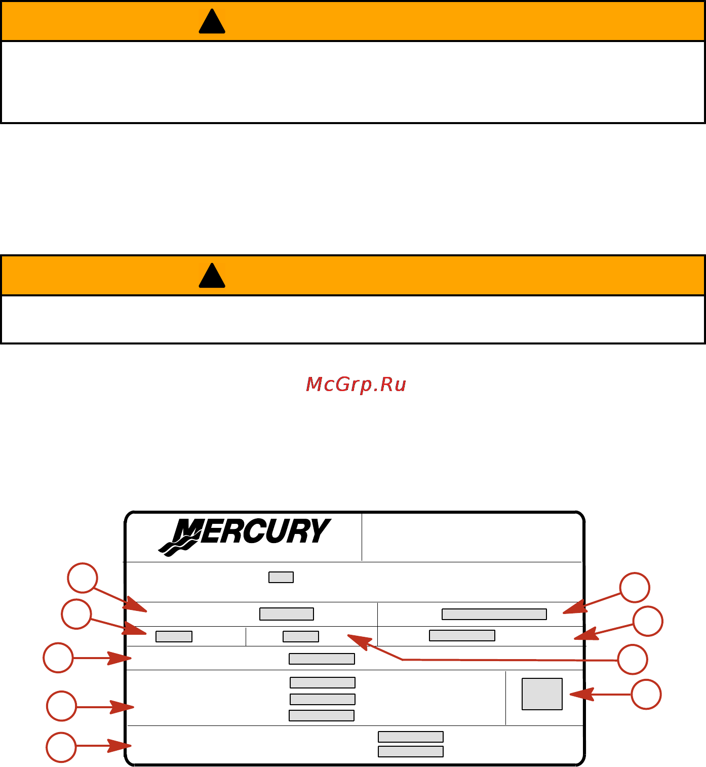 Mercury Marine ME 90 ELPTO [58/81] Уход за подвесным двигателем
