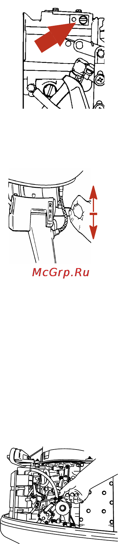 Mercury Marine ME 90 ELPTO [65/81] Регулировка скорости холостого хода двигателя