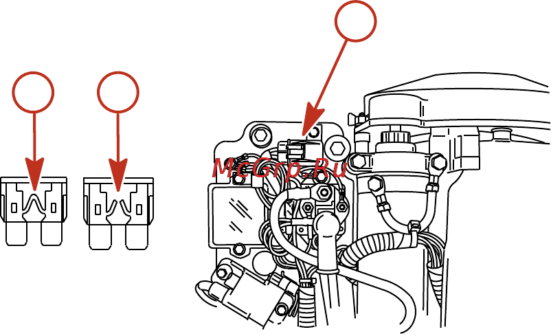 Mercury Marine ME 90 ELPTO [67/81] Техническое обслуживание