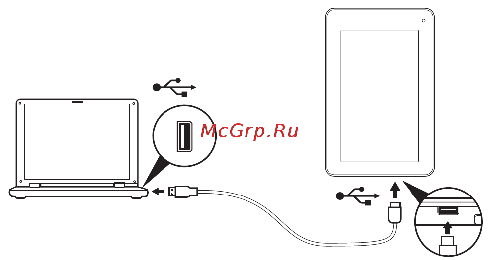 Acer ICONIA B1-710-83171G00nr NT.L2CEE.002 [22/54] Подключение bluetooth устройств