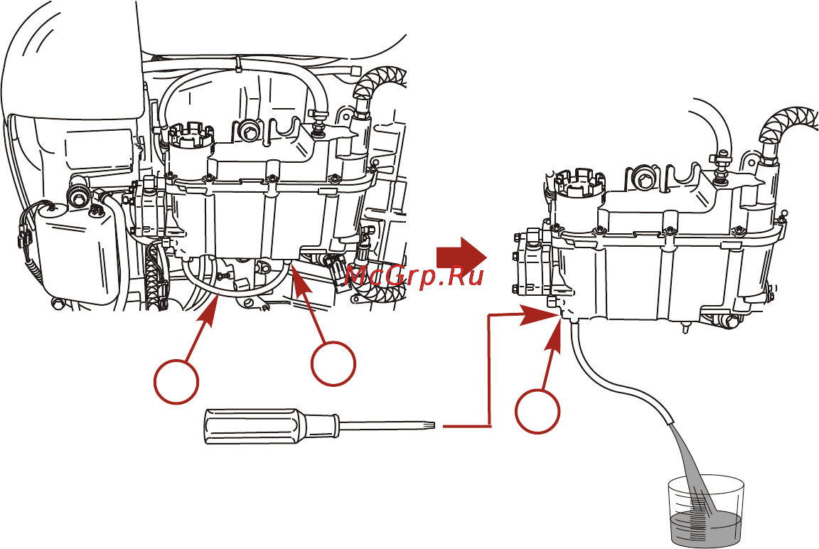 Mercury Marine ME 225 XL EFI SWB [87/108] Техническое обслуживание