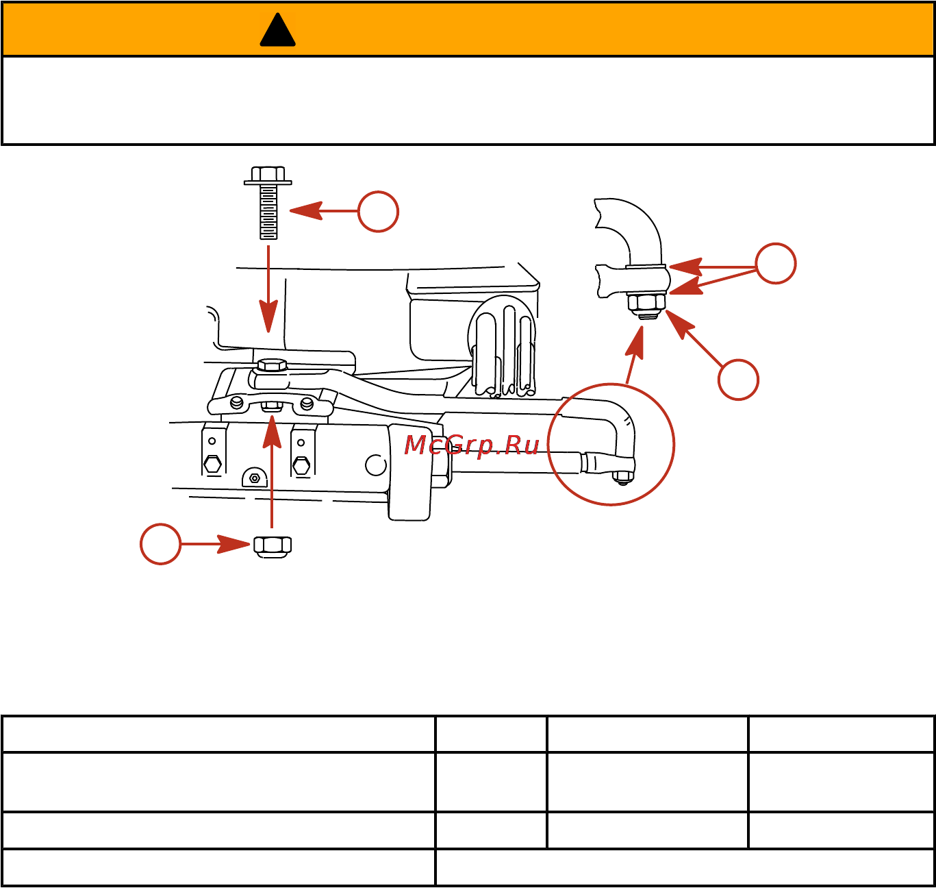 Mercury Marine ME 225 XL EFI SWB [88/108] Предупреждение