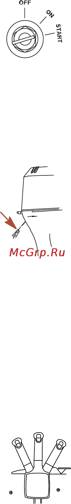 Mercury Marine ME 90 ELPT Optimax [47/101] Переключение передач