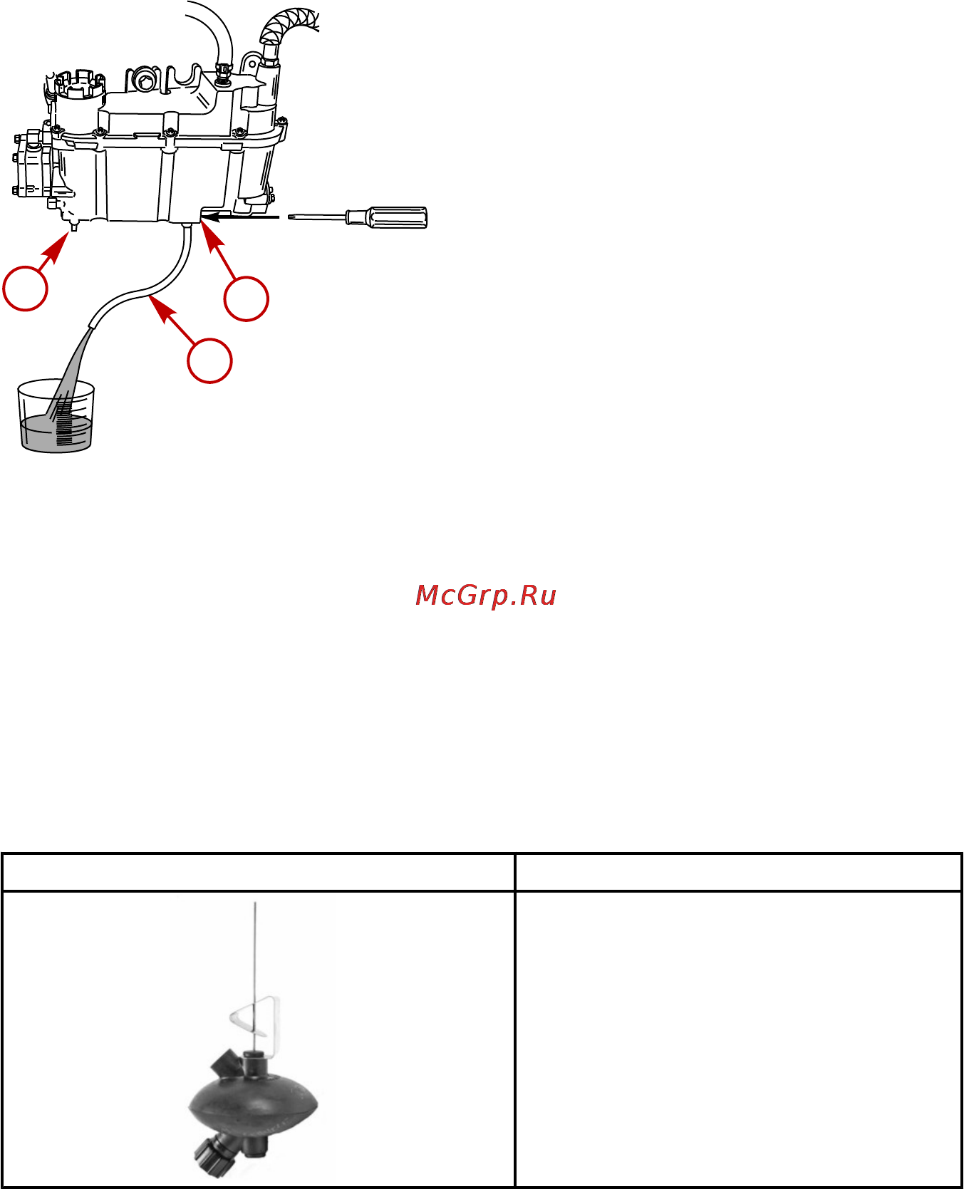 Mercury Marine ME 90 ELPT Optimax [72/101] Защита внутренних деталей двигателя
