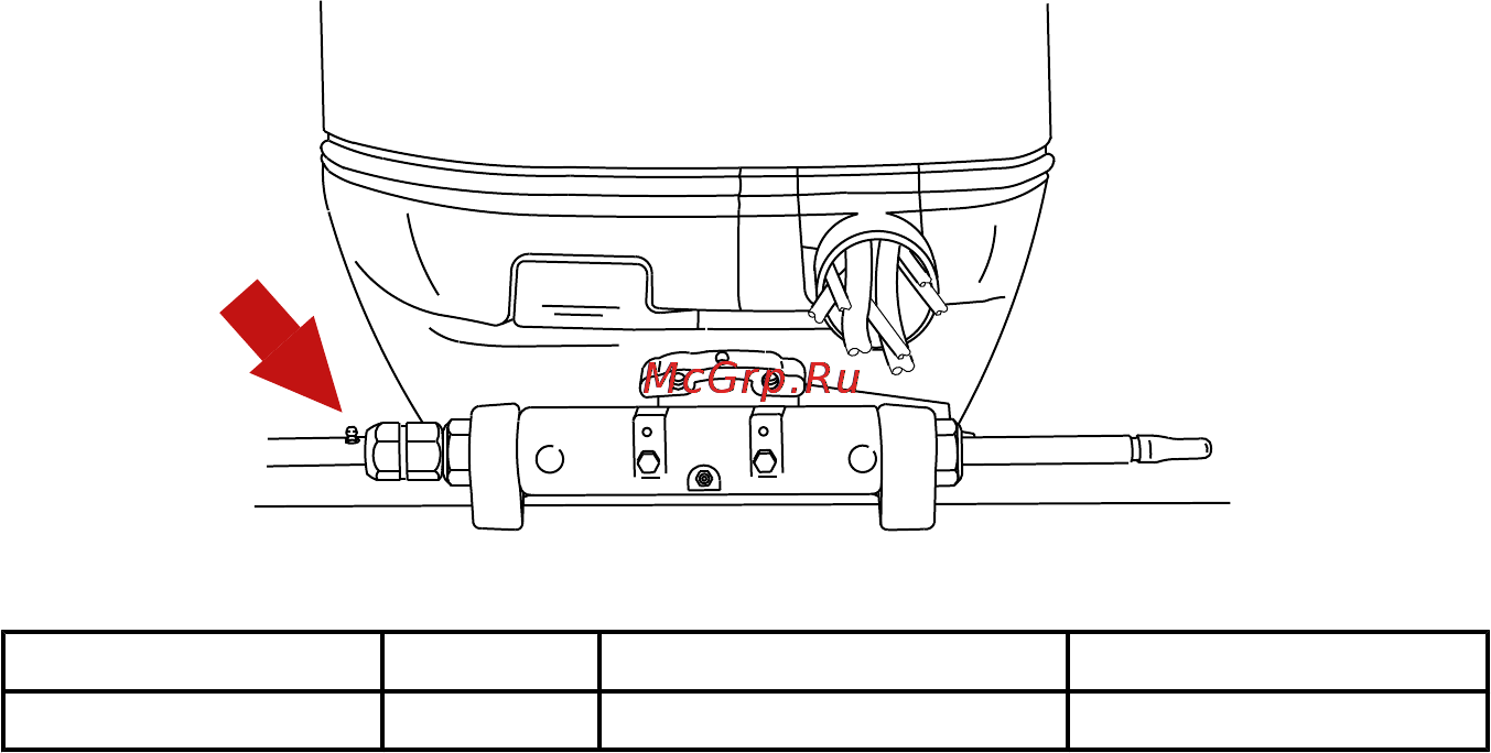 Mercury Marine ME 90 ELPT Optimax [82/101] Установка подвесного двигателя