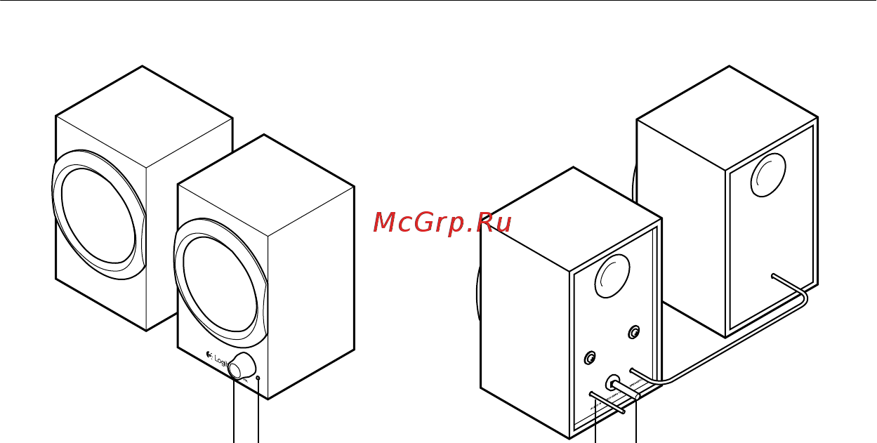 Logitech Z240 (980-000756) [3/7] Знакомство с продуктом