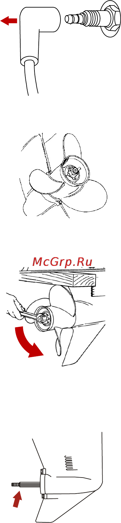 Mercury Marine ME 150 CXL Optimax SWB [60/102] Техническое обслуживание