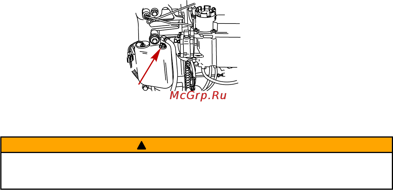Mercury Marine ME 250 CXXL Optimax [40/108] Заполнение установленного на двигателе масляного резервуара