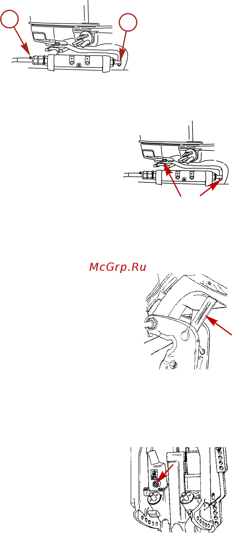 Mercury Marine ME 250 CXXL Optimax [73/108] Проверка жидкости усилителя дифферента