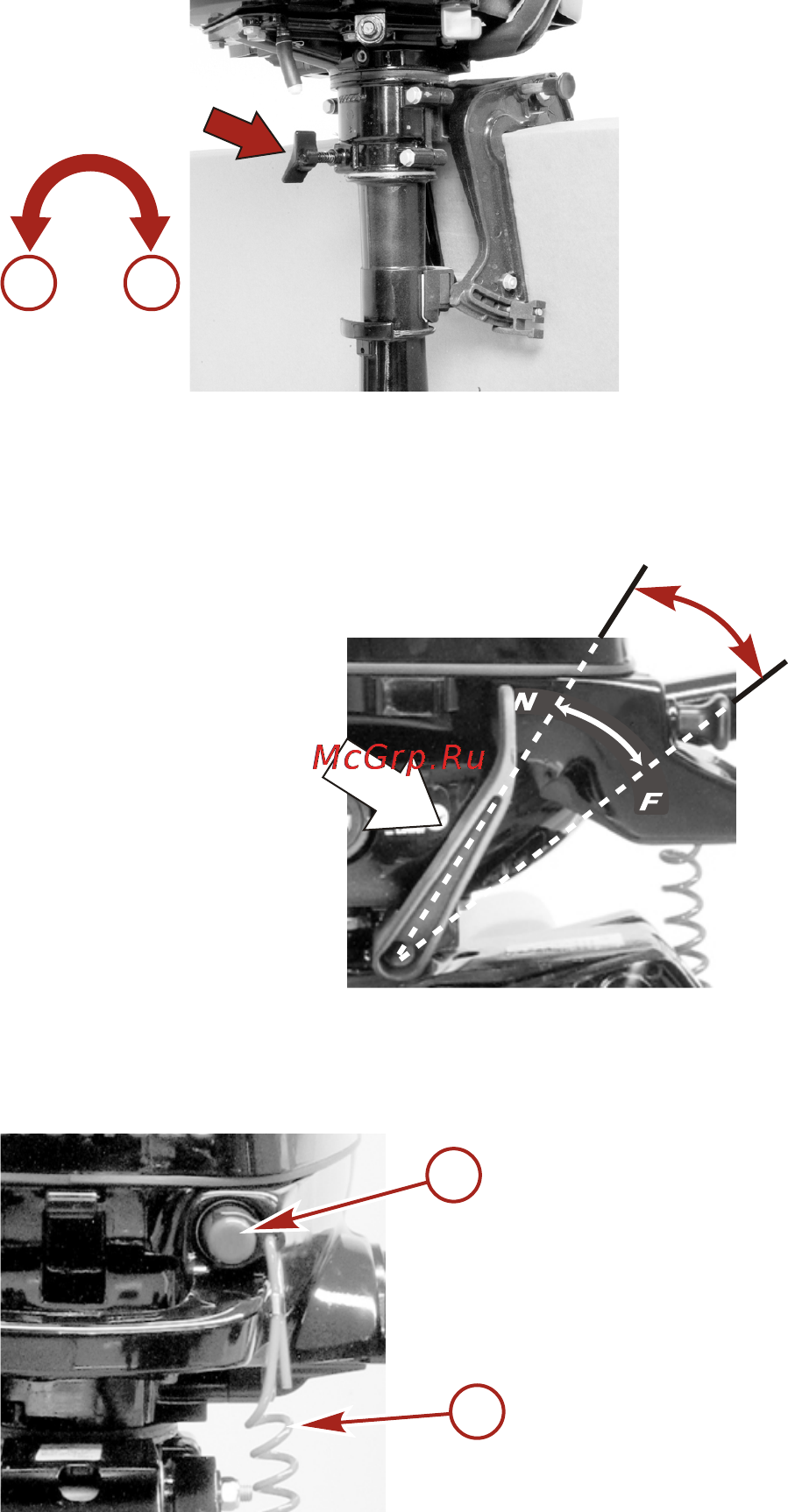 Mercury Marine ME F 3.5 ML [33/57] Характеристики и органы управления