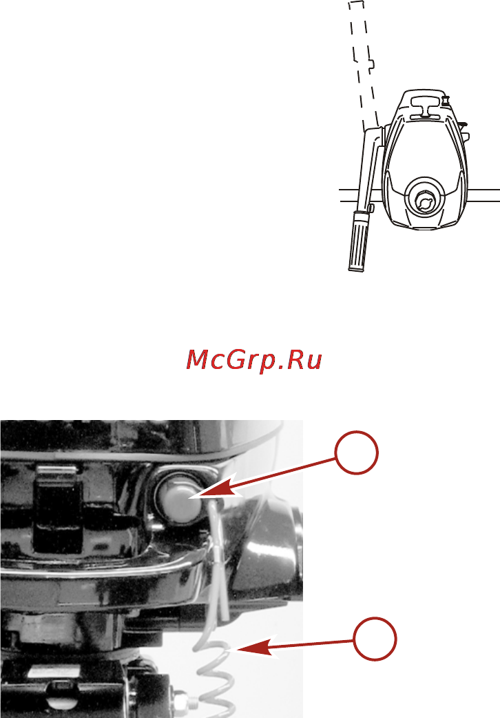Mercury Marine ME F 3.5 ML [41/57] Остановка двигателя